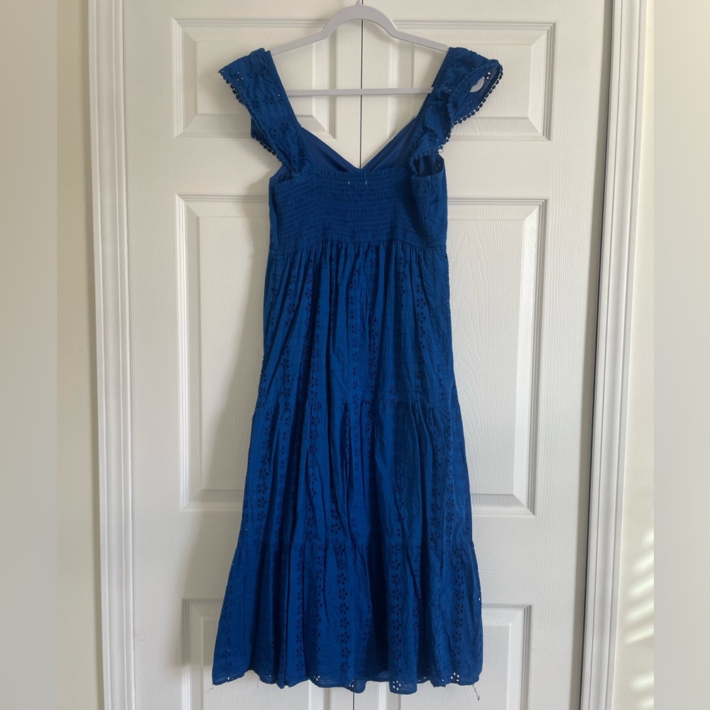 Women's Cobalt Midi Dress - Picture 3 of 4